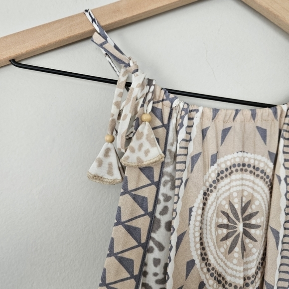 Hale Bob Cabana halter neck maxi dress size S - Picture 9 of 12